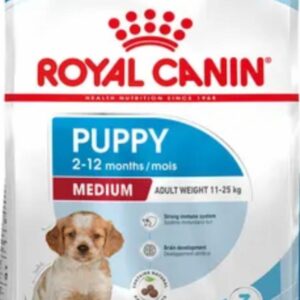 Royal Canin Puppy Medium Dog Food.